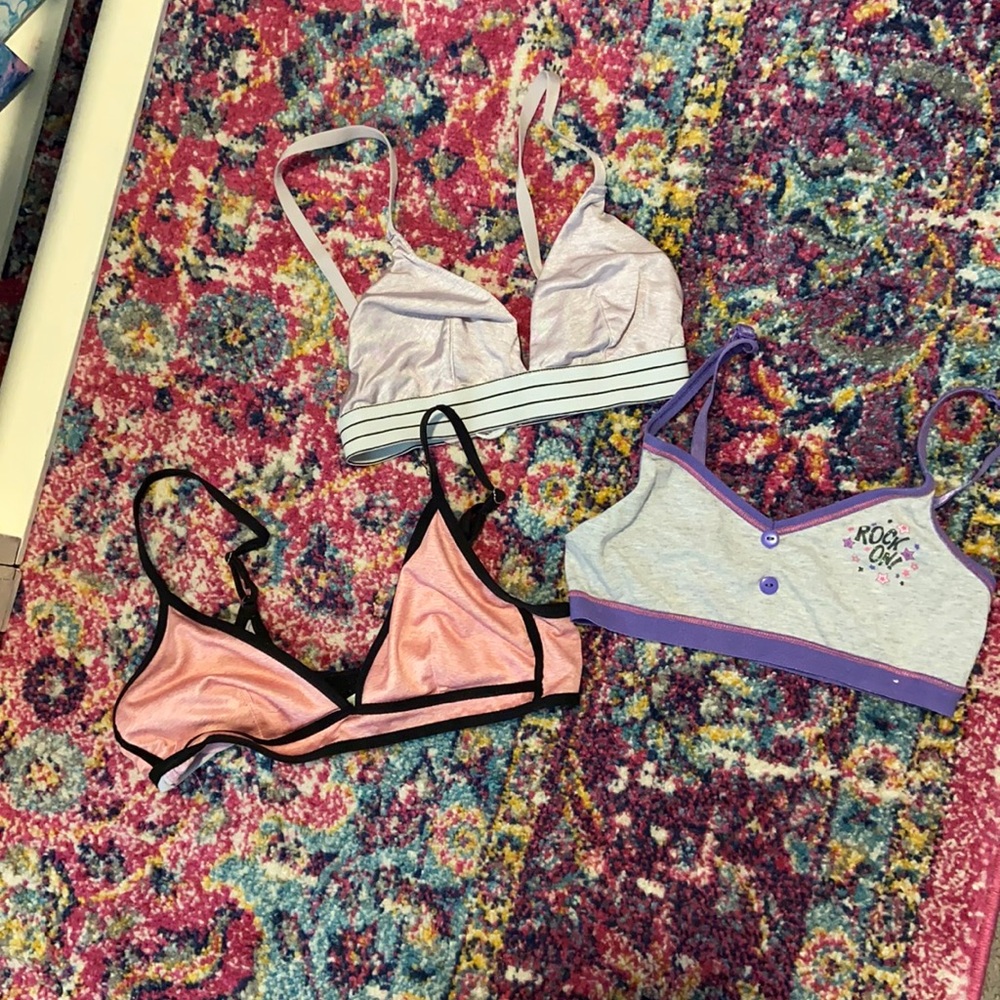 Set of 3 training bras